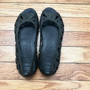 Crocs Black Jelly Shoes